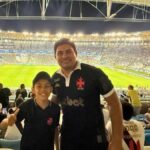 Pai viaja do Acre para realizar sonho do filho de assistir Vasco x Boca Juniors na semifinal da Sul-Americana