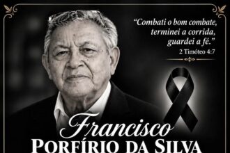 LUTO: Morre Francisco Porfírio da Silva, patriarca da família Melo e Silva