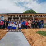Zequinha Lima inaugura nova escola na comunidade Badejo do Meio, em Cruzeiro do Sul