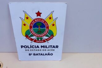 PMAC apreende 18 munições durante bloqueio policial na BR-364 PMAC apreende 18 munições durante bloqueio policial na BR-364