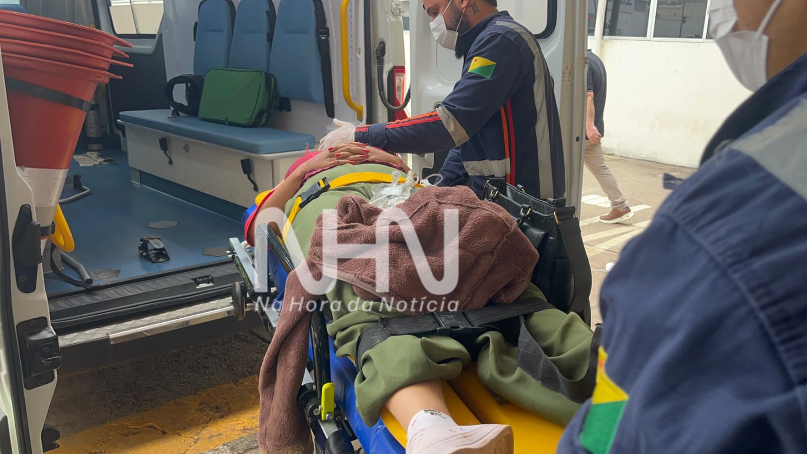 Colisão entre duas motocicletas deixa dois feridos na ladeira do Horto, em Rio Branco Colisão entre duas motocicletas deixa dois feridos na ladeira do Horto, em Rio Branco