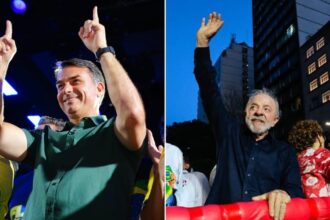 Datafolha: Flávio Bolsonaro tem 46% de rejeição e Lula, 45%, em empate técnico
