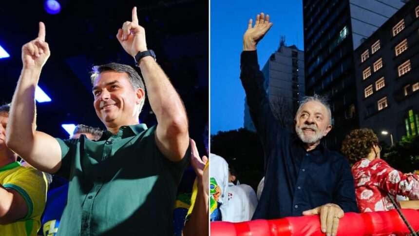 Datafolha: Flávio Bolsonaro tem 46% de rejeição e Lula, 45%, em empate técnico Datafolha: Flávio Bolsonaro tem 46% de rejeição e Lula, 45%, em empate técnico