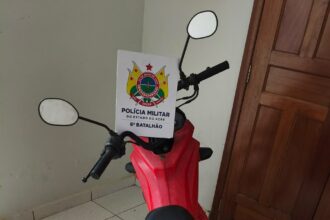 PMAC recupera motocicleta com restrição de roubo durante patrulhamento rural em Sena Madureira