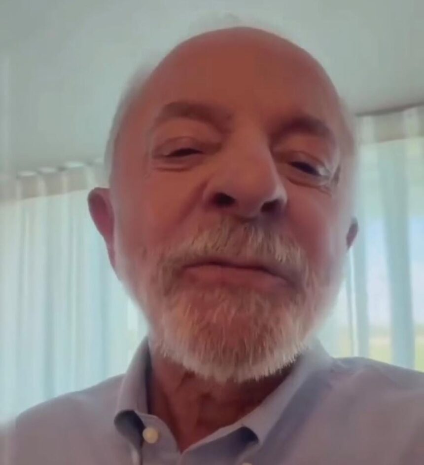 Lula grava vídeo direcionado a eleitores de Rio Branco e pede voto no 13