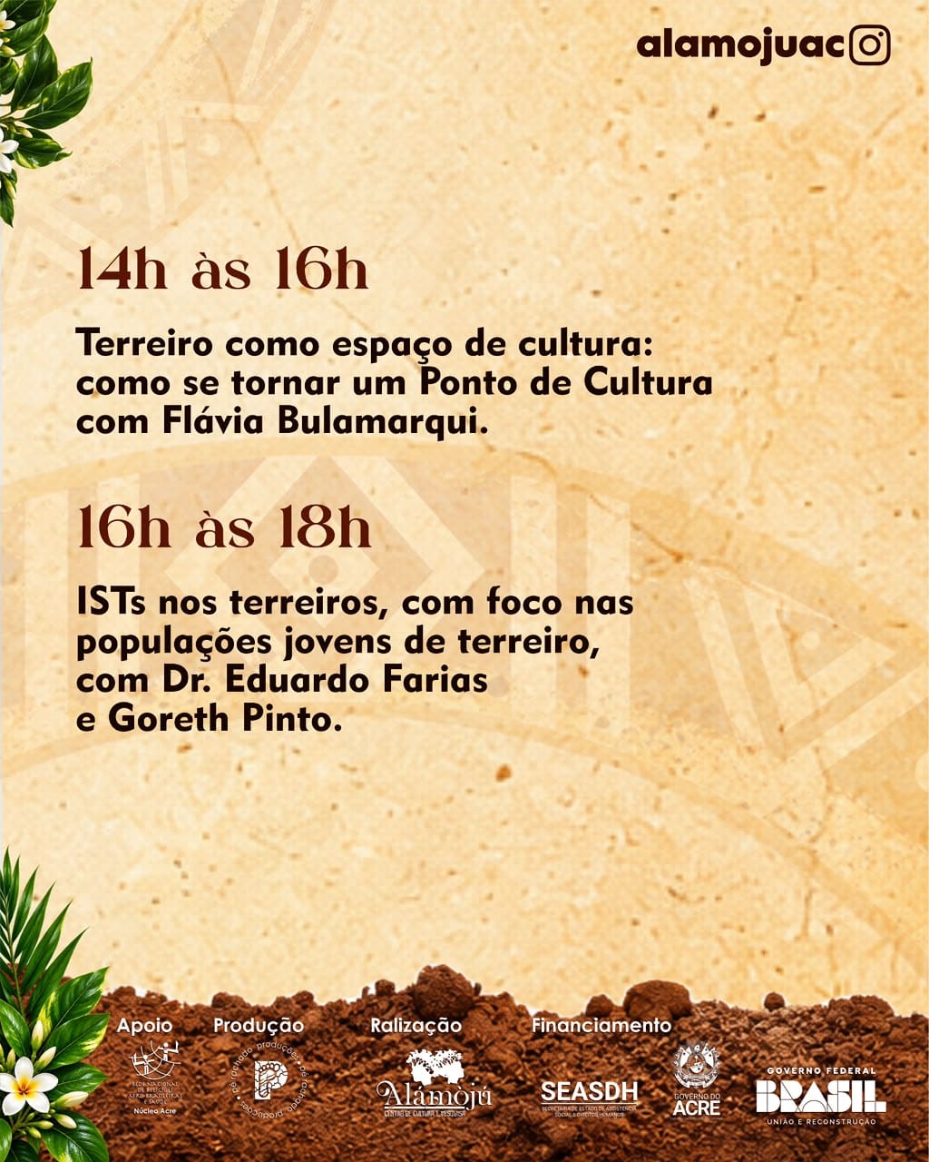 Pré-encontro Mulheres de Axé do Acre tem três datas abertas em Rio Branco
