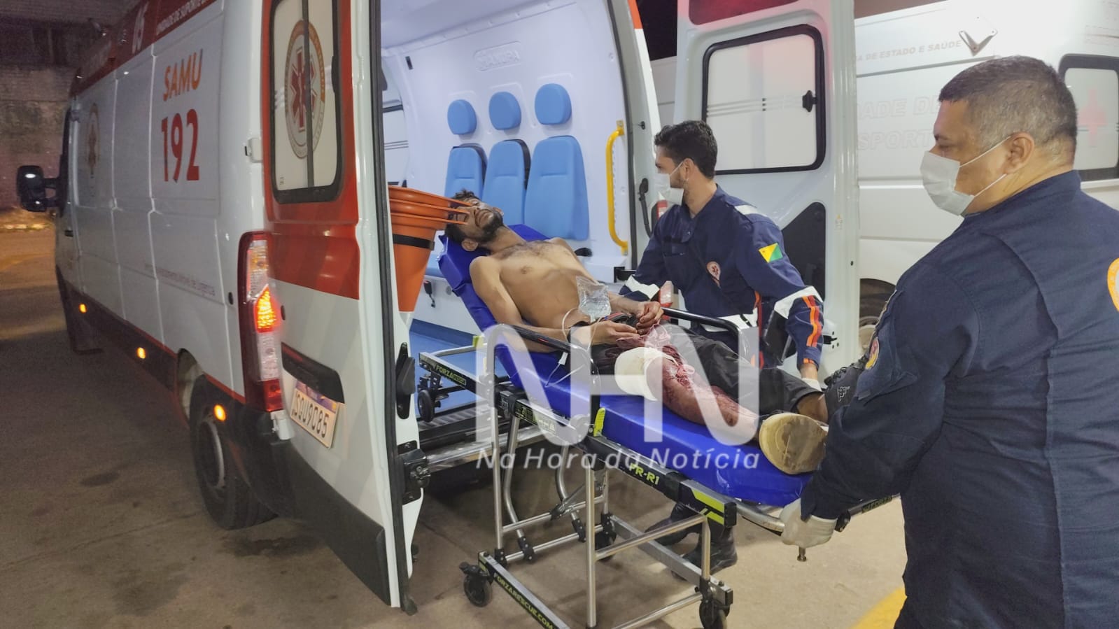 Homem tenta furtar bicicleta em supermercado, é detido pela vítima e acaba ferido pela própria faca em Rio Branco