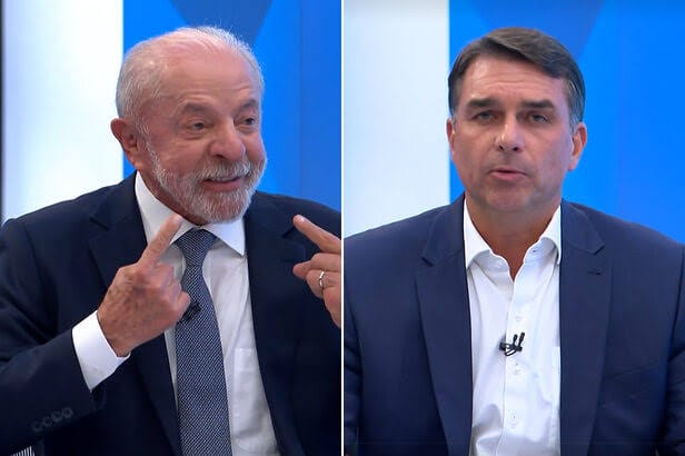 Lula acusa Flávio de ser Lula acusa Flávio de ser