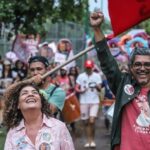 Perpétua e Edvaldo celebram força da juventude e onda democrática em caminhada em Rio Branco Perpétua e Edvaldo celebram força da juventude e onda democrática em caminhada em Rio Branco