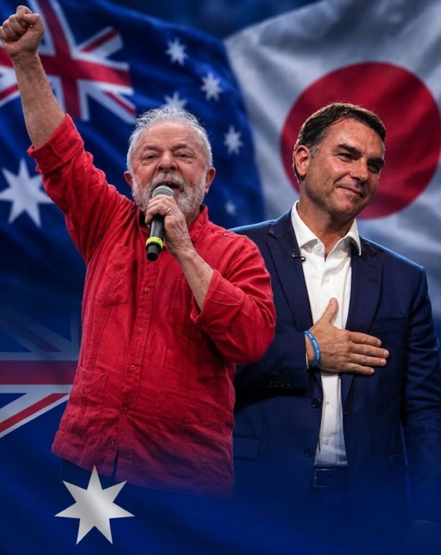 Fora do Brasil: Lula vence na China e Oceania; Flávio Bolsonaro leva no Japão e Filipinas