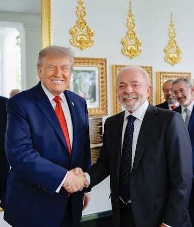 Trump questiona eleição brasileira, mas diz ter boa relação com Lula