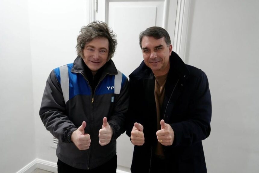 PF busca confirmação na Argentina sobre paradeiro de Flávio Bolsonaro