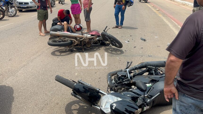 Colisão entre duas motocicletas deixa dois homens com fraturas na Baixada da Sobral, em Rio Branco Colisão entre duas motocicletas deixa dois homens com fraturas na Baixada da Sobral, em Rio Branco