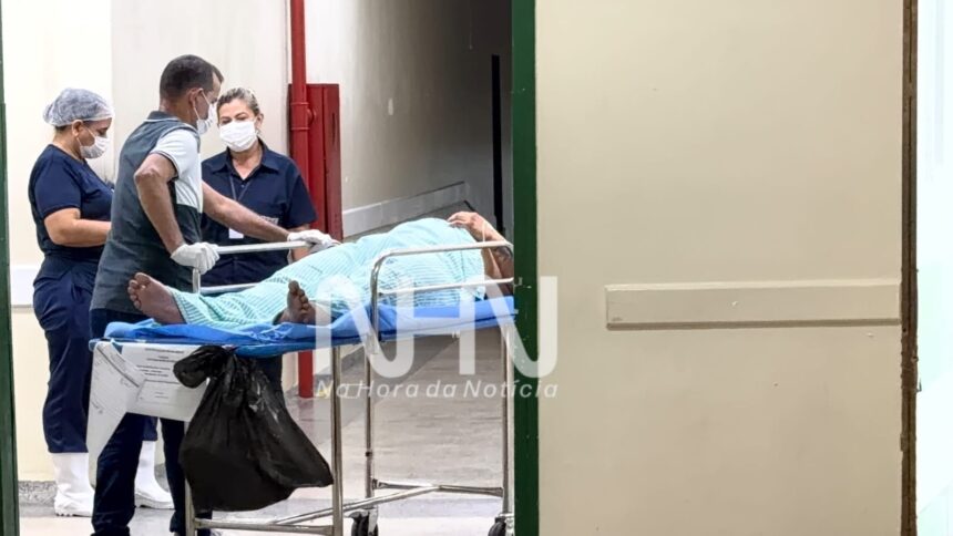 Criminosos em motocicleta invadem bar e atiram em cliente; homem é atingido por seis tiros no Segundo Distrito de Rio Branco