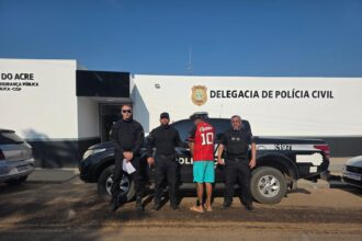 Polícia Civil e Polícia Militar cumprem mandados contra investigado por violência de gênero em Bujari Polícia Civil e Polícia Militar cumprem mandados contra investigado por violência de gênero em Bujari