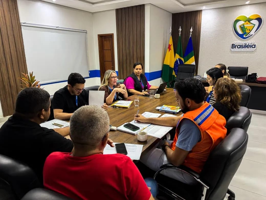 TCE-AC inspeciona Brasiléia para avaliar prevenção contra enchentes
