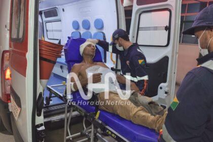 Homem de 40 anos é socorrido pelo SAMU após ser espancado com ripa no Segundo Distrito de Rio Branco