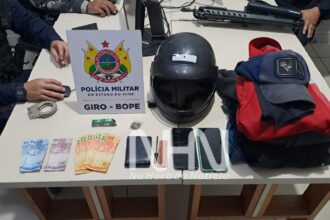 GIRO prende dois suspeitos de assaltar drogaria na Avenida Rio de Janeiro, em Rio Branco