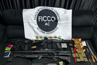 Ação integrada entre PMAC e forças de segurança desarticula organização criminosa investigada por tráfico de drogas e lavagem de dinheiro