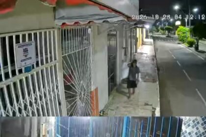 Câmeras flagram arrombamento de loja e furto de mercadorias na região central de Brasiléia