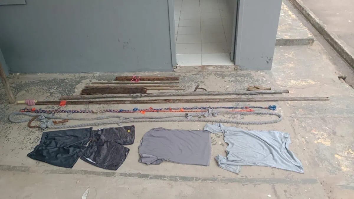Polícia Penal frustra plano de fuga e apreende armas e celular em presídio de Rio Branco