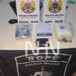 BOPE prendem monitorado por tornozeleira eletrônica com aproximadamente 2 kg de maconha em Rio Branco