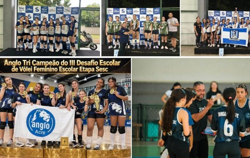 3º Desafio de Voleibol Escolar Feminino Sub-14 agita quadras do SESC com grandes jogos