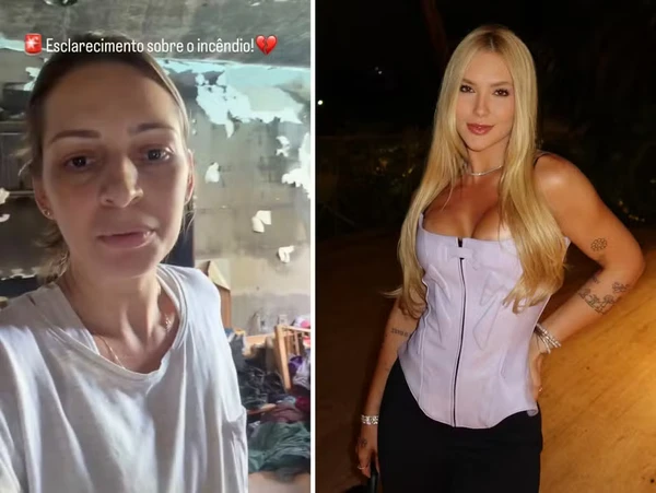 Virginia pede doações a seguidores após apartamento da babá dos filhos pegar fogo e ficar destruído