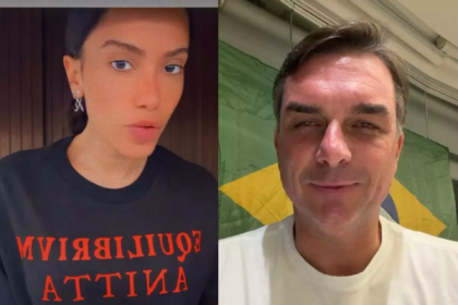 Anitta ironiza Flávio Bolsonaro ao se autodeclarar “sem celulite”: “Isso é um golpe”