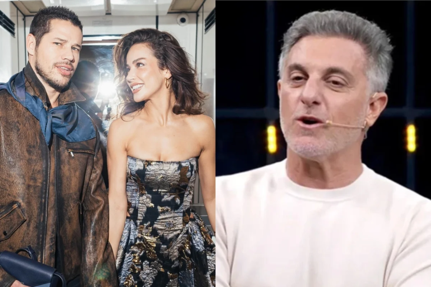 Luciano Huck choca José Loreto e Fernanda Marques com pergunta indiscreta Luciano Huck choca José Loreto e Fernanda Marques com pergunta indiscreta