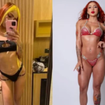 Ruivinha de Marte impressiona ao exibir corpo musculoso após ganhar quase 20 kg: 'Calei a boca de muita gente'